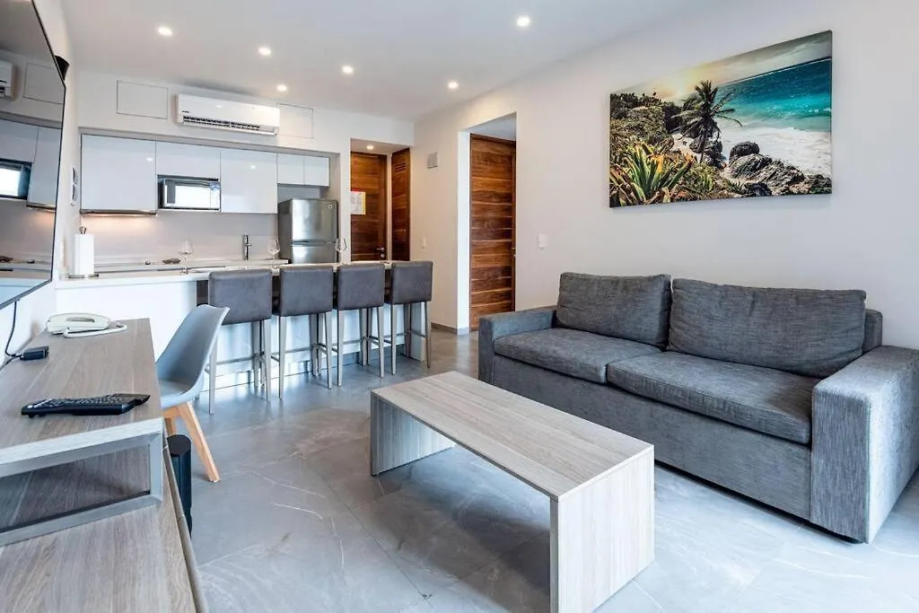 Marlene Incredible 2 Bedroom Condo At Gallery Playa del Carmen